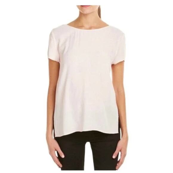 YUMI KIM Blush Pink Tribeca Tee Blouse Women's Size Large NWT Pastel Lightweigh - Picture 9 of 9